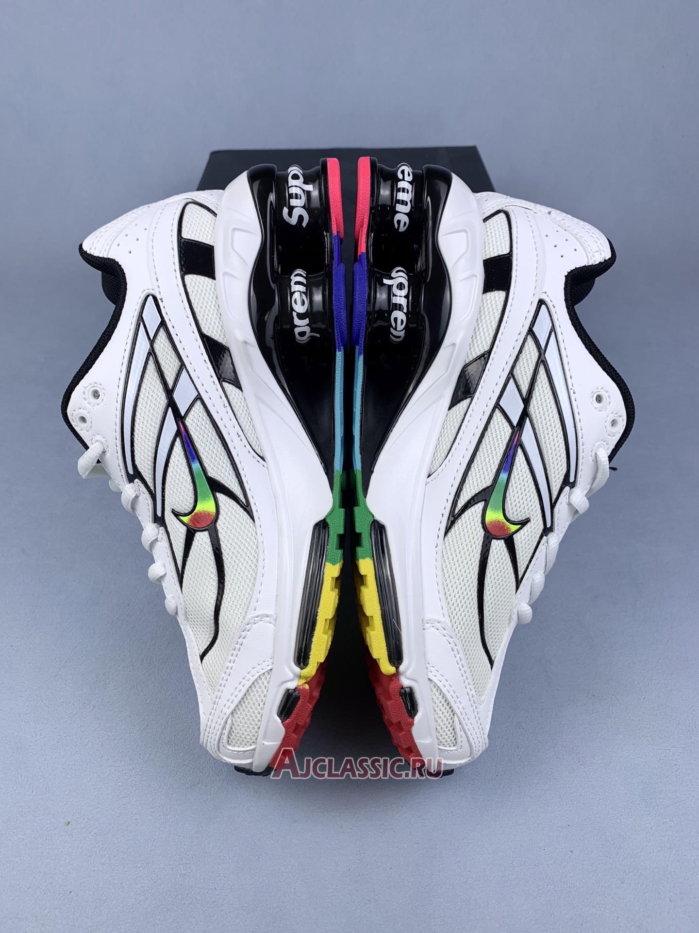 New Supreme x Nike Shox Ride 2 "White Rainbow" DN1615-101 Shoes
