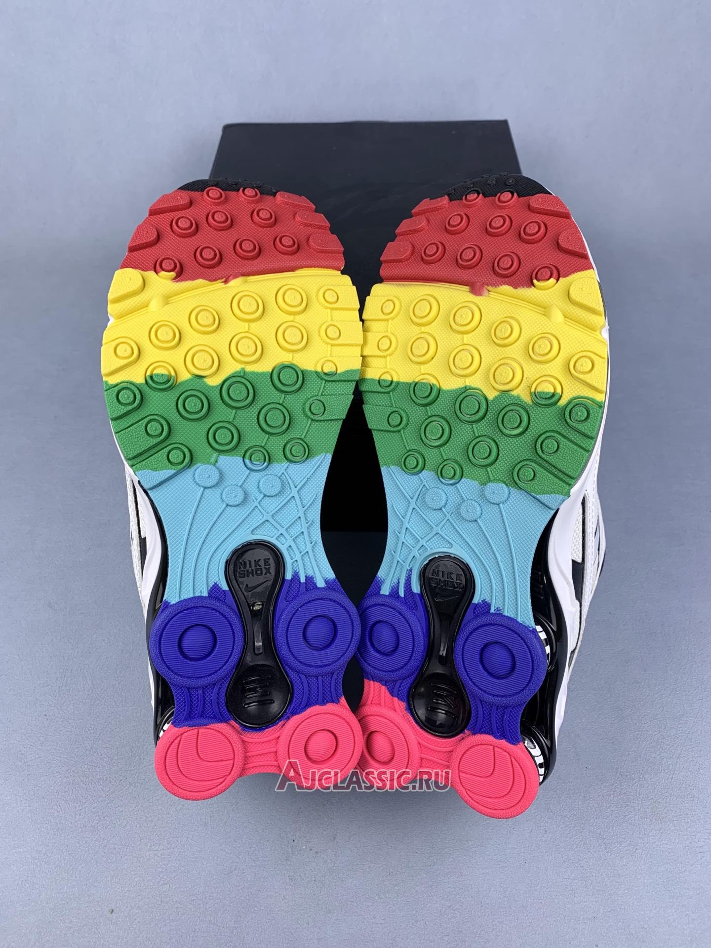 New Supreme x Nike Shox Ride 2 "White Rainbow" DN1615-101 Shoes
