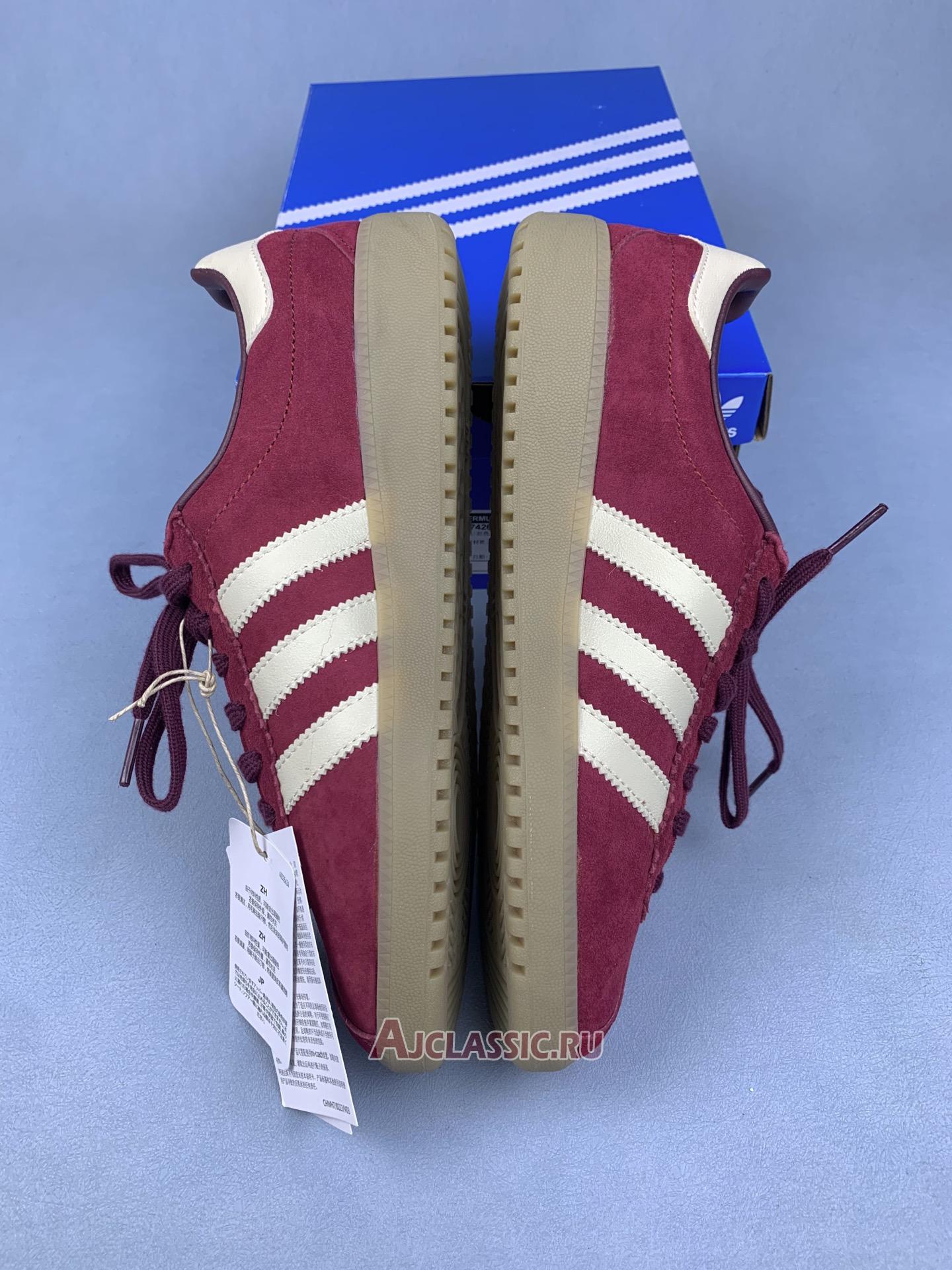 New Adidas Bermuda "Collegiate Burgundy" IE7426 Shoes