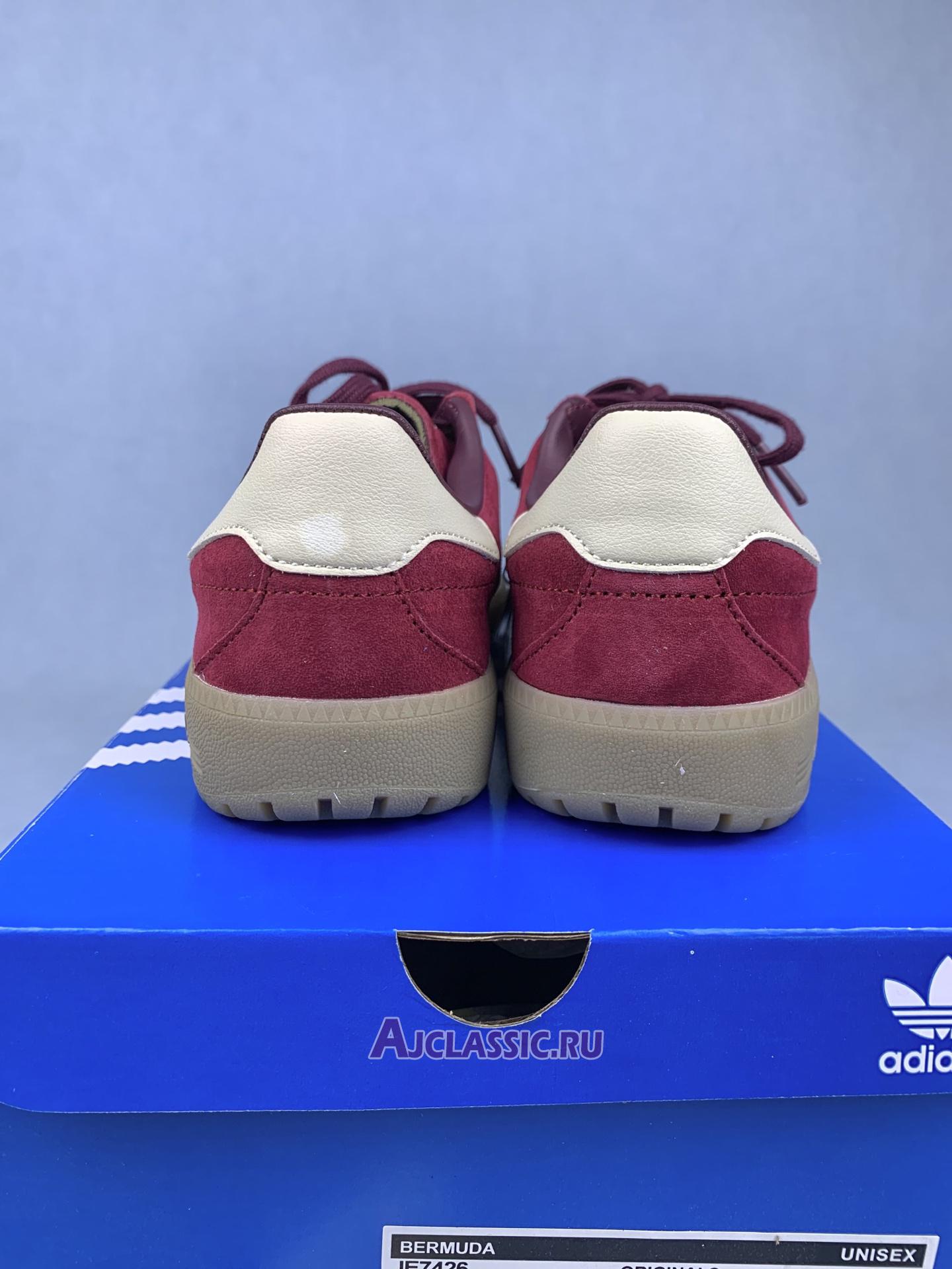 New Adidas Bermuda "Collegiate Burgundy" IE7426 Shoes