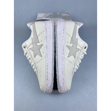 Buy JJJJound x A Bathing Ape Bapesta Low White White 1H73191921 Quality Reps Replicas Shoes