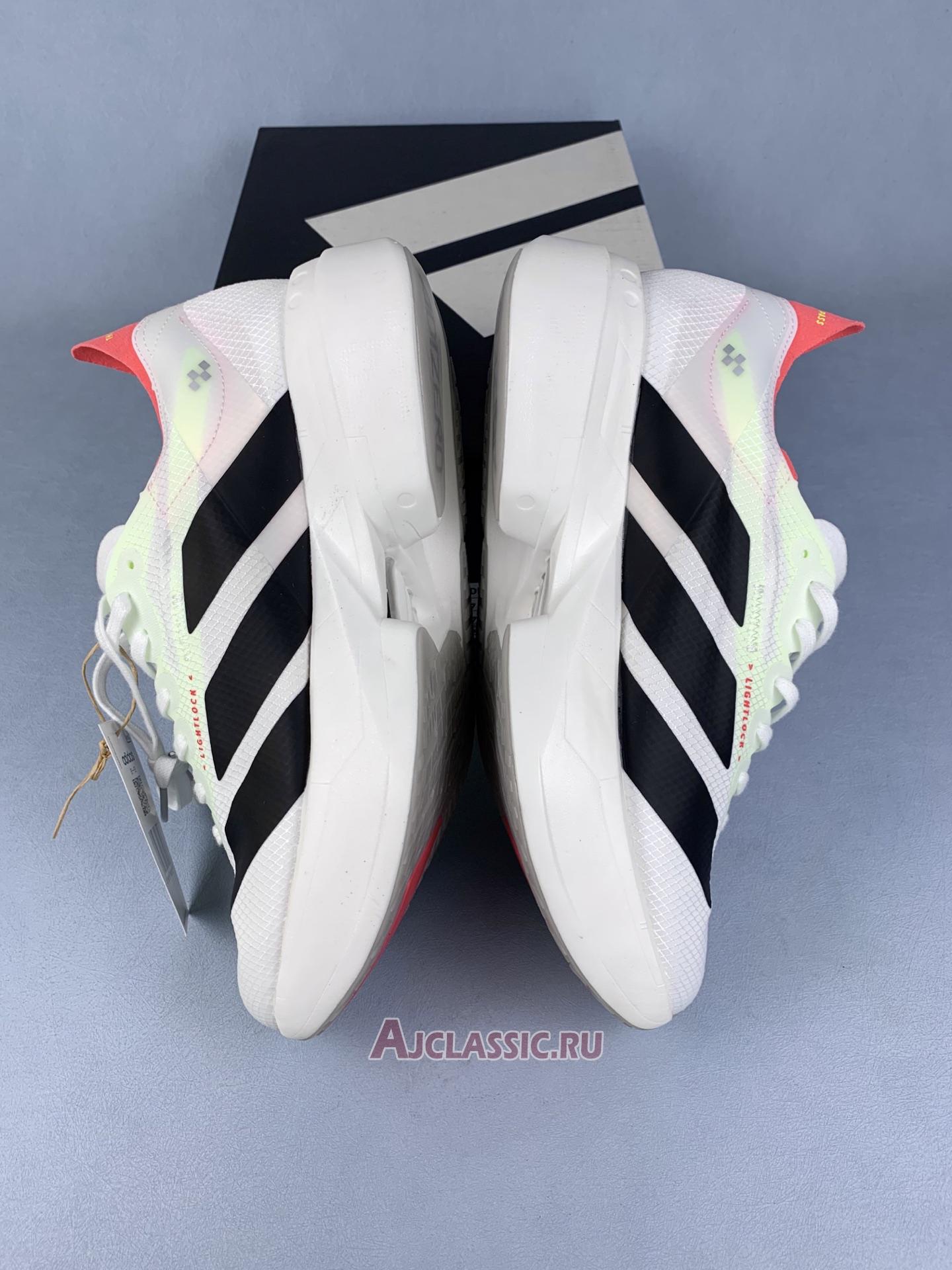 New Adidas Adizero Adios Pro 4 "White Black" JR1163 Shoes