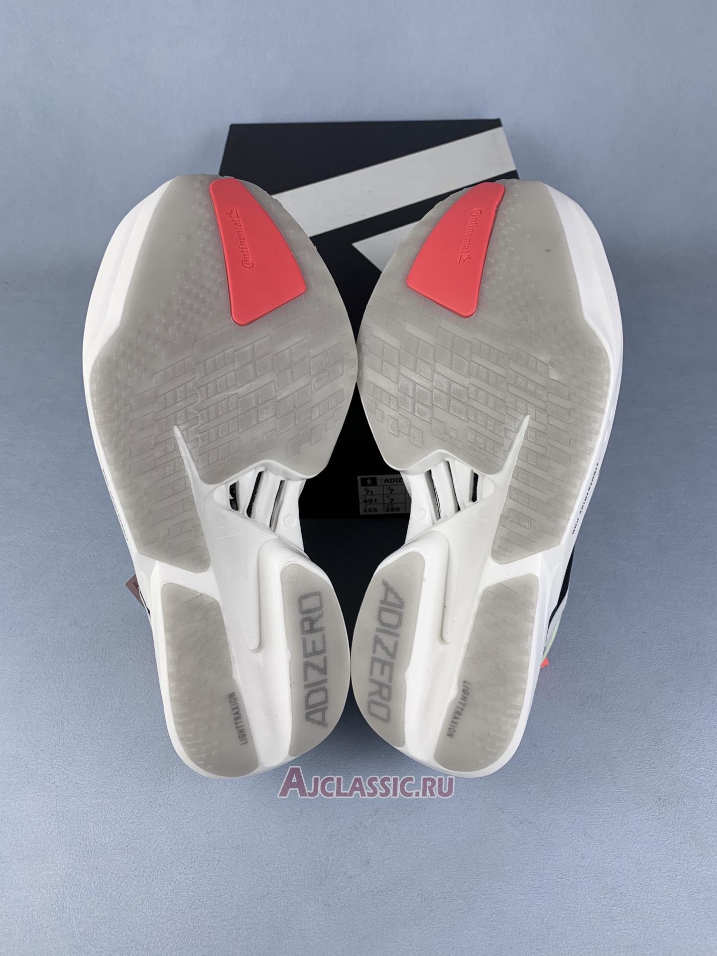 New Adidas Adizero Adios Pro 4 "White Black" JR1163 Shoes
