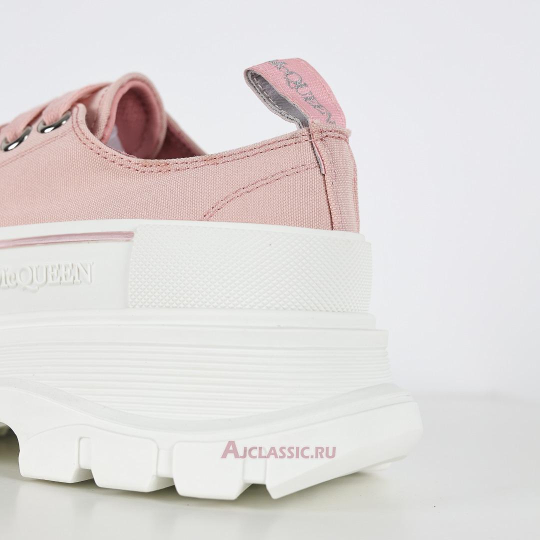 New Alexander McQueen Tread Slick Lace Up "Magnolia" 611705W4LR19243 Shoes