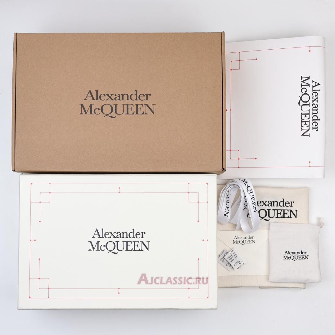 New Alexander McQueen Tread Slick Lace Up "Magnolia" 611705W4LR19243 Shoes