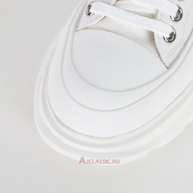 Buy Alexander McQueen Tread Slick Lace Up Triple White White 705660W4MV29000 Quality Reps Replicas Shoes