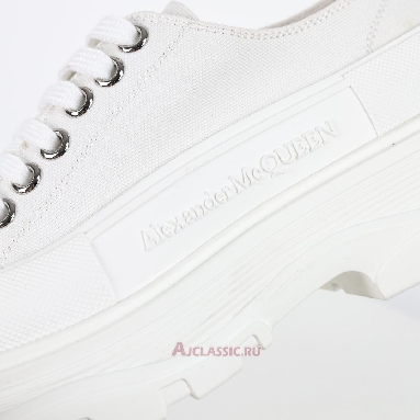 Buy Alexander McQueen Tread Slick Lace Up Triple White White 705660W4MV29000 Quality Reps Replicas Shoes