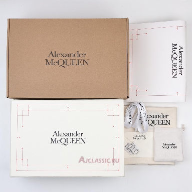 Buy Alexander McQueen Tread Slick Lace Up Triple White White 705660W4MV29000 Quality Reps Replicas Shoes