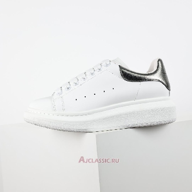 Buy Alexander McQueen Oversized Sneaker Bleach White Silver White 553770WHFBU9042 Quality Reps Replicas Shoes