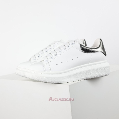 Buy Alexander McQueen Oversized Sneaker Bleach White Silver White 553770WHFBU9042 Quality Reps Replicas Shoes