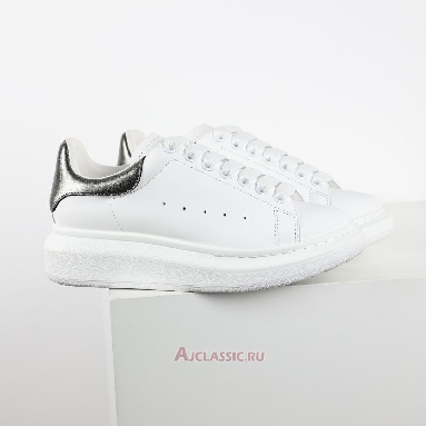 Buy Alexander McQueen Oversized Sneaker Bleach White Silver White 553770WHFBU9042 Quality Reps Replicas Shoes