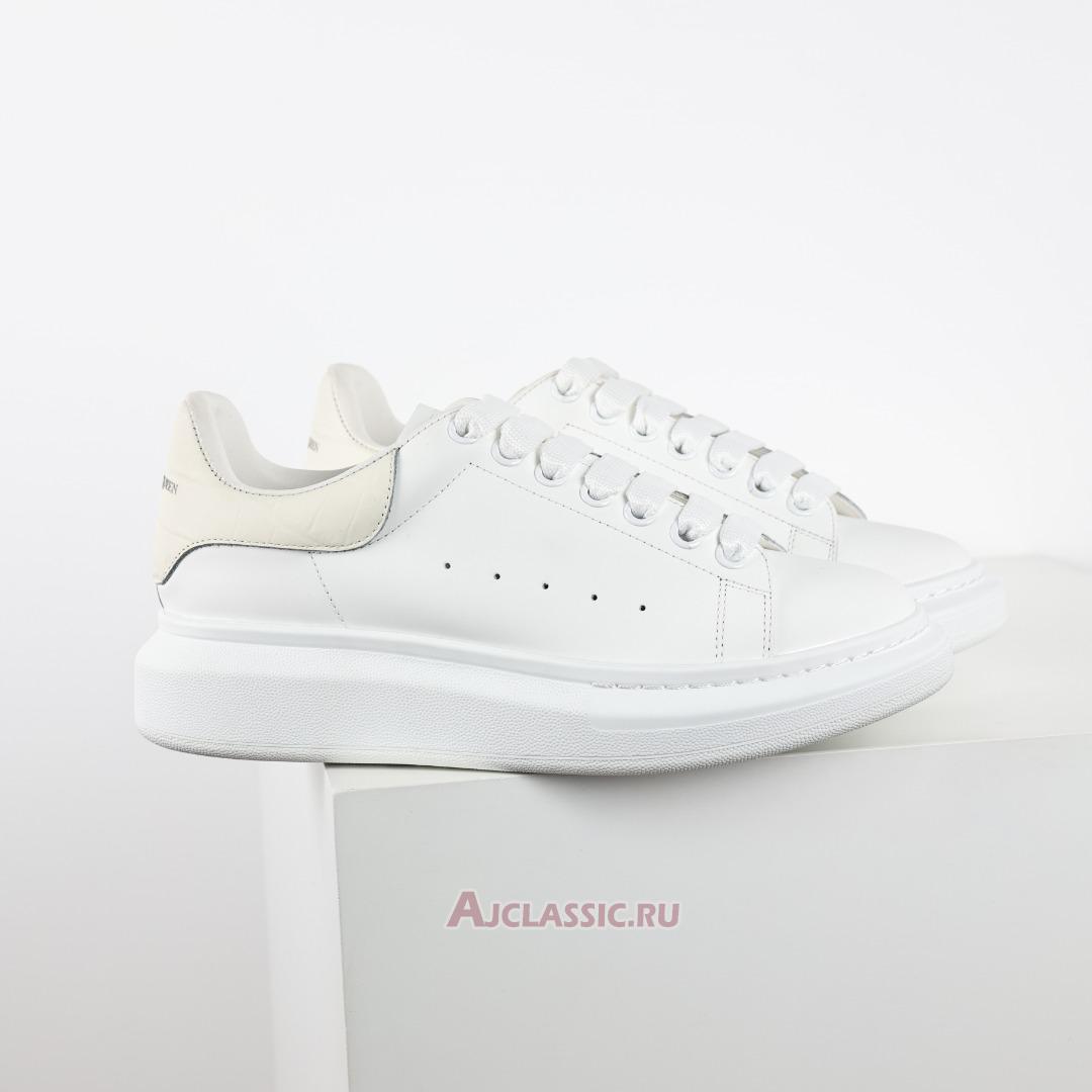New Alexander McQueen Oversized Sneaker "White Hawthorn" 718139WHGP58933-2 Shoes