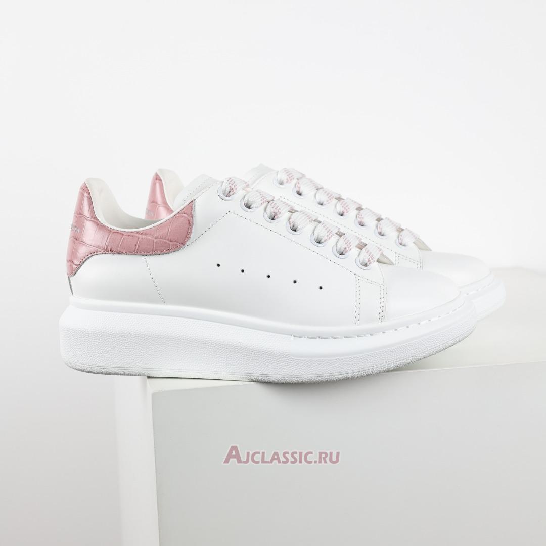 New Alexander McQueen Oversized Sneaker "White Pink" 718233WIEE68742 Shoes