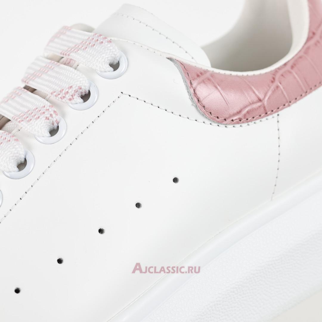 New Alexander McQueen Oversized Sneaker "White Pink" 718233WIEE68742 Shoes