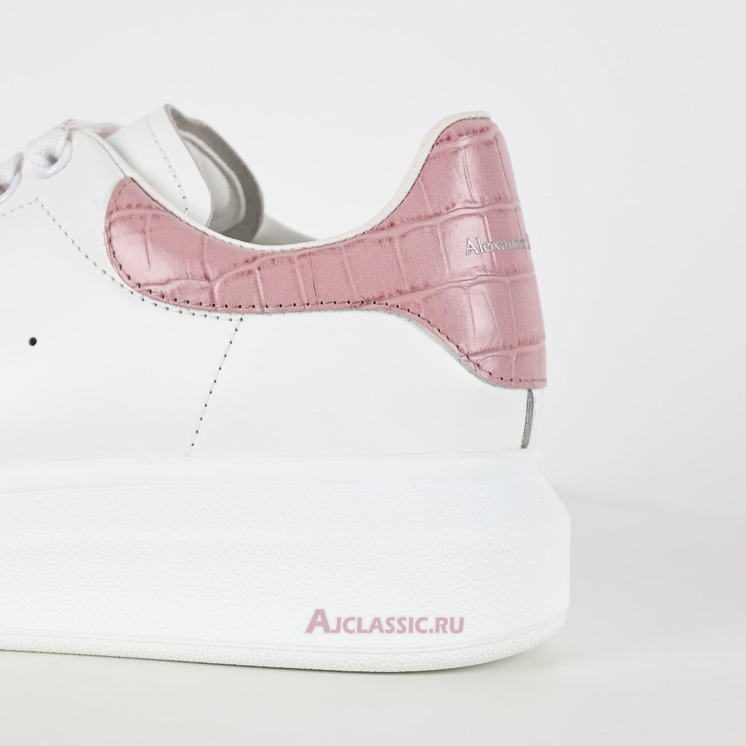 New Alexander McQueen Oversized Sneaker "White Pink" 718233WIEE68742 Shoes
