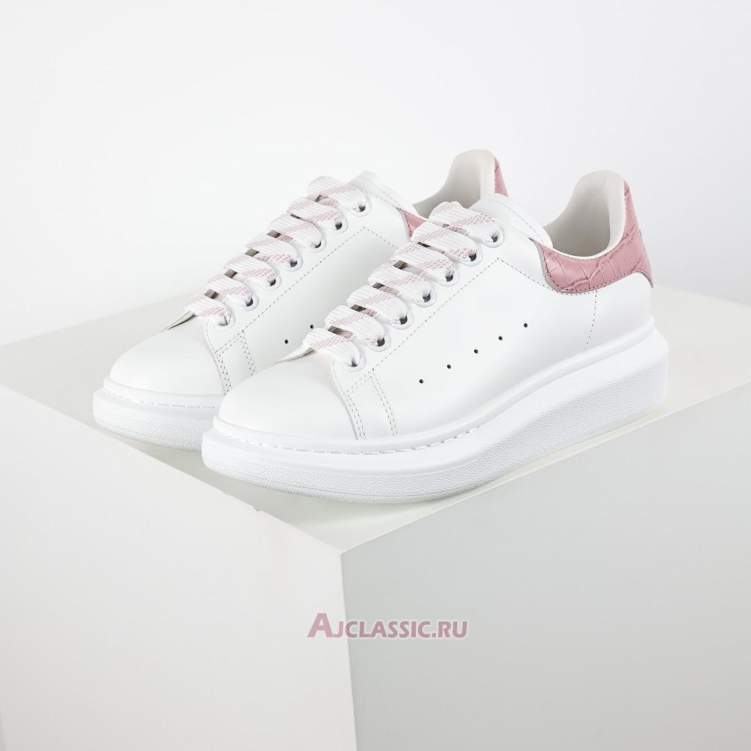 New Alexander McQueen Oversized Sneaker "White Pink" 718233WIEE68742 Shoes