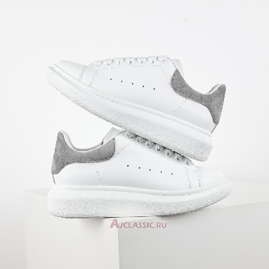 Buy Alexander McQueen Oversized Sneaker White Grey Suede White 634609WHNBZ9724 Quality Reps Replicas Shoes