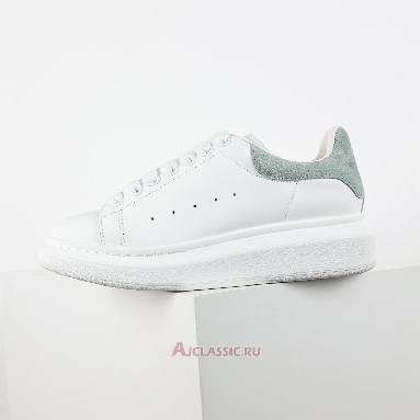 Buy Alexander McQueen Oversized Sneaker White Green Suede White 727388WIBN28935 Quality Reps Replicas Shoes