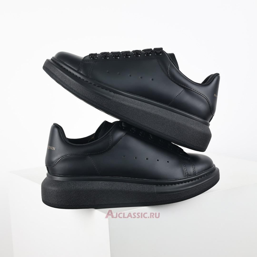 New Alexander McQueen Oversized Sneaker "All Black" 553761WHGP01000 Shoes
