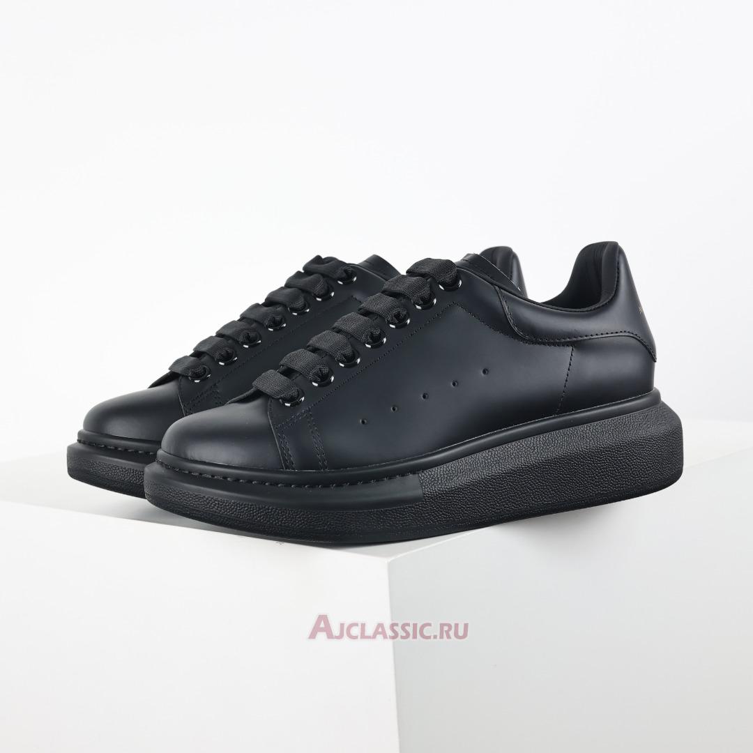 New Alexander McQueen Oversized Sneaker "All Black" 553761WHGP01000 Shoes