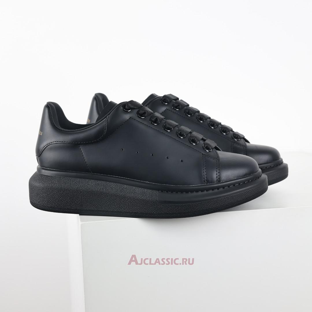 New Alexander McQueen Oversized Sneaker "All Black" 553761WHGP01000 Shoes