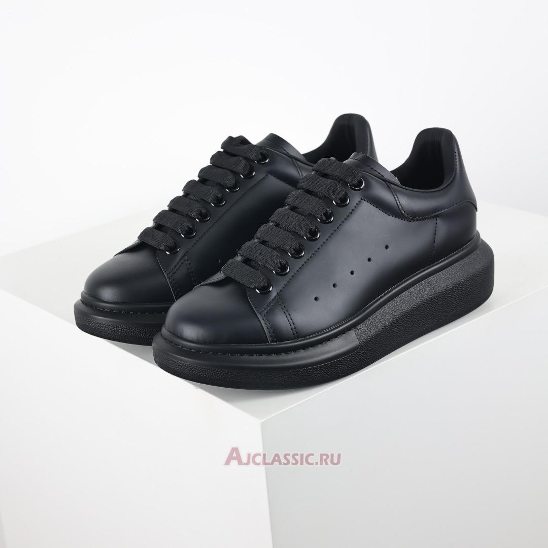 New Alexander McQueen Oversized Sneaker "All Black" 553761WHGP01000 Shoes