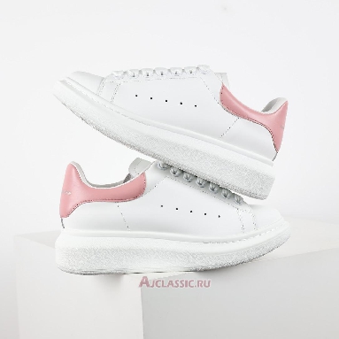 Buy Alexander McQueen Oversized Sneaker White Pink Leather White 718233WIEE68742-2 Quality Reps Replicas Shoes