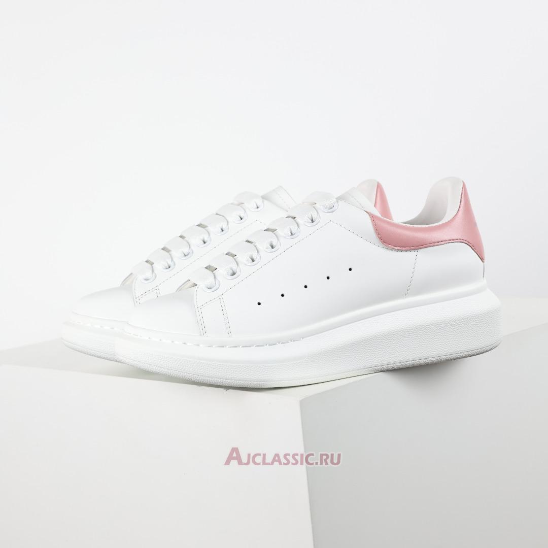 New Alexander McQueen Oversized Sneaker "White Pink Leather" 718233WIEE68742-2 Shoes