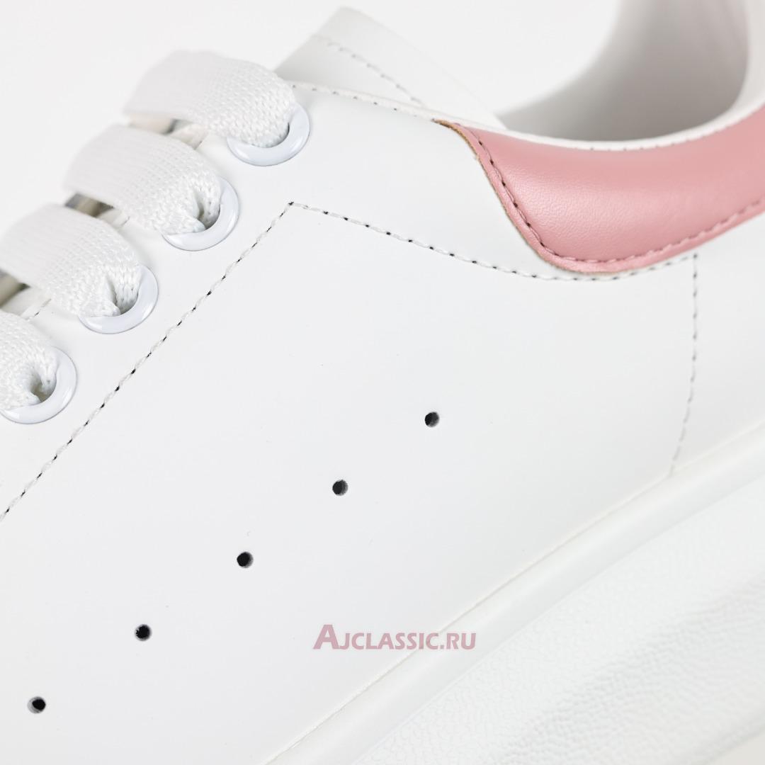 New Alexander McQueen Oversized Sneaker "White Pink Leather" 718233WIEE68742-2 Shoes