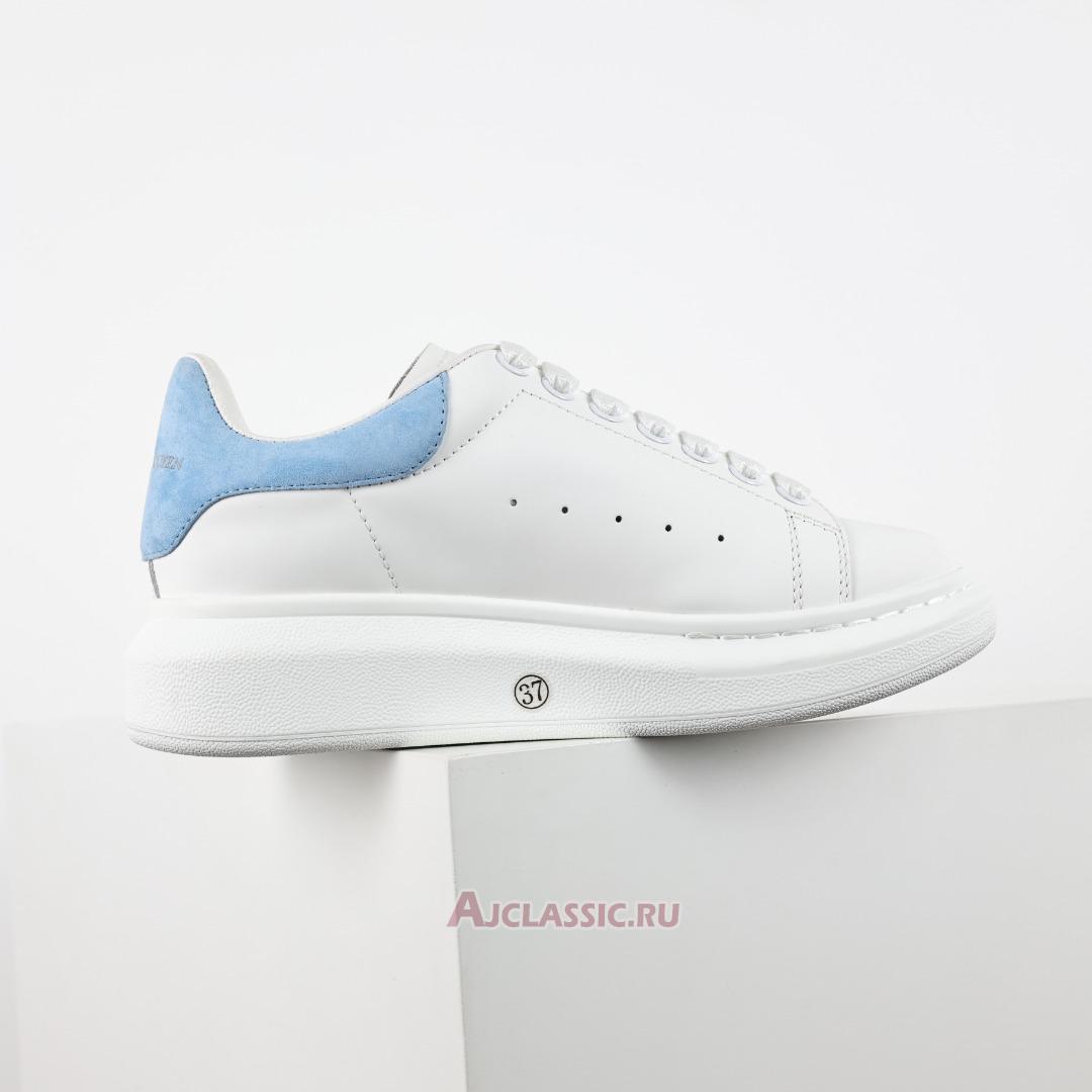New Alexander McQueen Oversized Sneaker "Sky Blue White" 727388WIE988756 Shoes