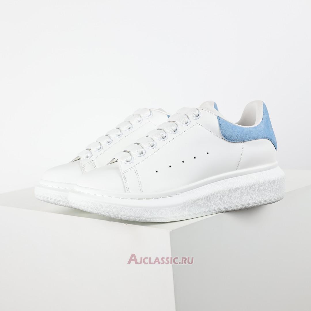 New Alexander McQueen Oversized Sneaker "Sky Blue White" 727388WIE988756 Shoes