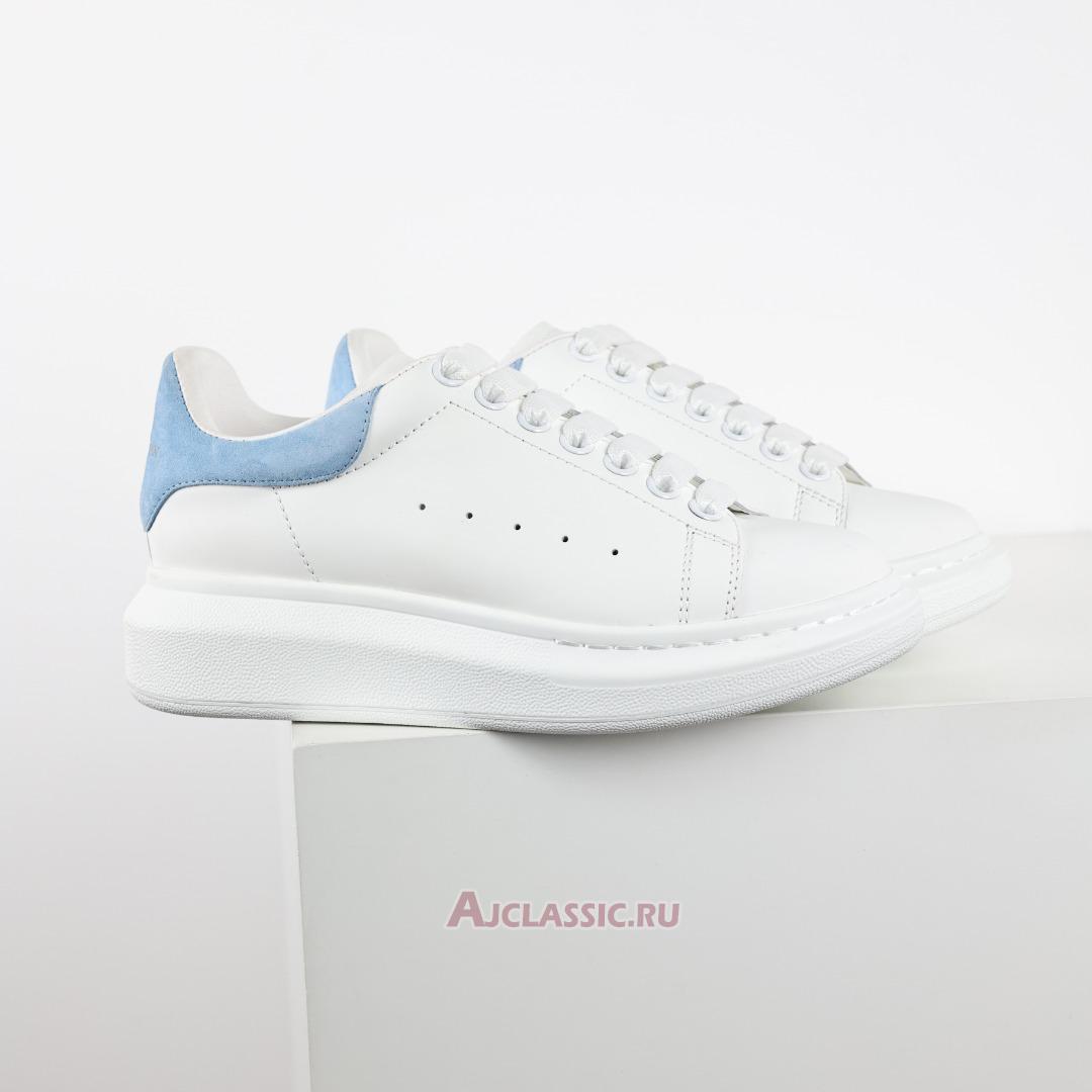 New Alexander McQueen Oversized Sneaker "Sky Blue White" 727388WIE988756 Shoes