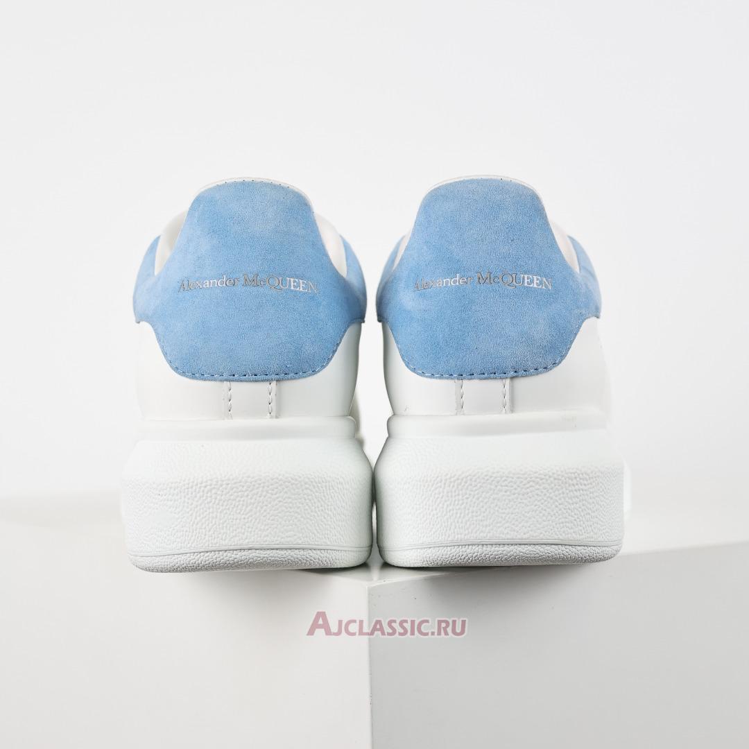 New Alexander McQueen Oversized Sneaker "Sky Blue White" 727388WIE988756 Shoes