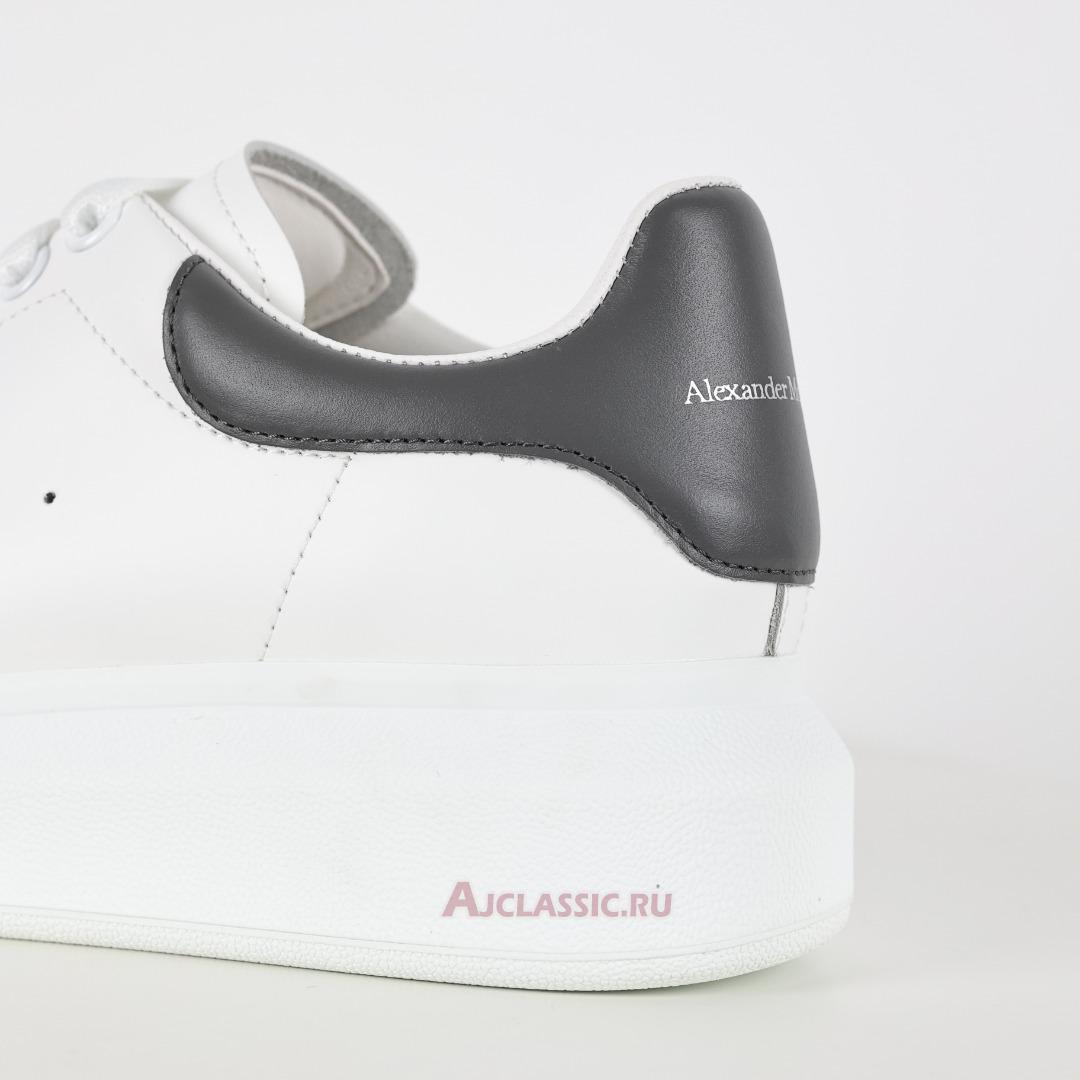 New Alexander McQueen Oversized Sneaker "White Grey" 553680WIB9Z9055 Shoes