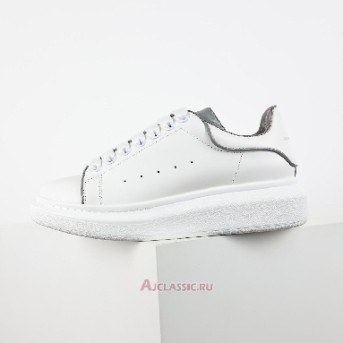 Buy Alexander McQueen Oversized Sneaker White Silver White 559688WHTQK9071 Quality Reps Replicas Shoes