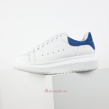 Buy Alexander McQueen Oversized Sneaker White Paris Blue White 553680WHGP79086 Quality Reps Replicas Shoes