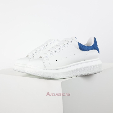 Buy Alexander McQueen Oversized Sneaker White Paris Blue White 553680WHGP79086 Quality Reps Replicas Shoes