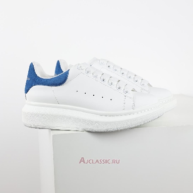 Buy Alexander McQueen Oversized Sneaker White Paris Blue White 553680WHGP79086 Quality Reps Replicas Shoes
