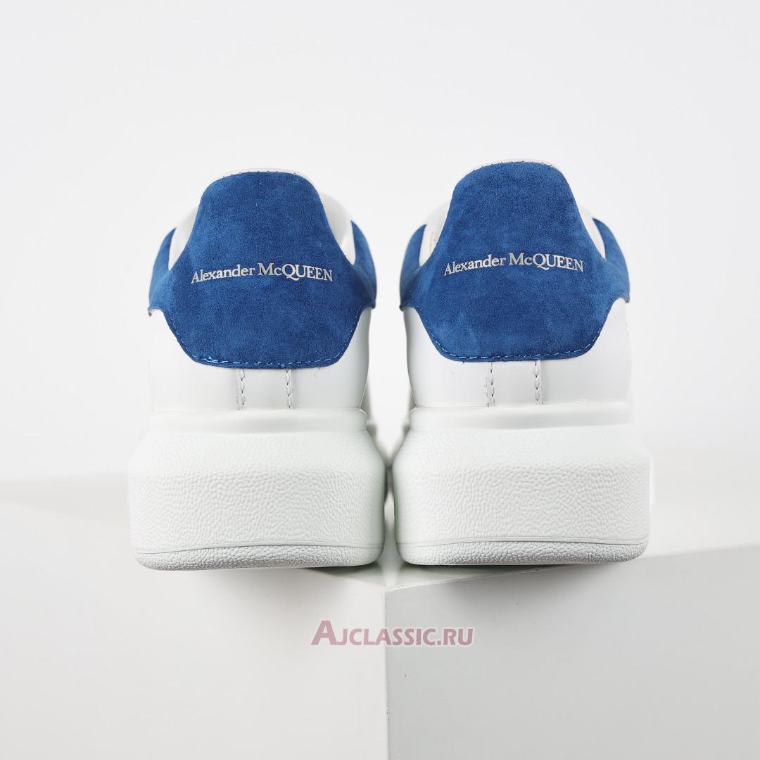 New Alexander McQueen Oversized Sneaker "White Paris Blue" 553680WHGP79086 Shoes