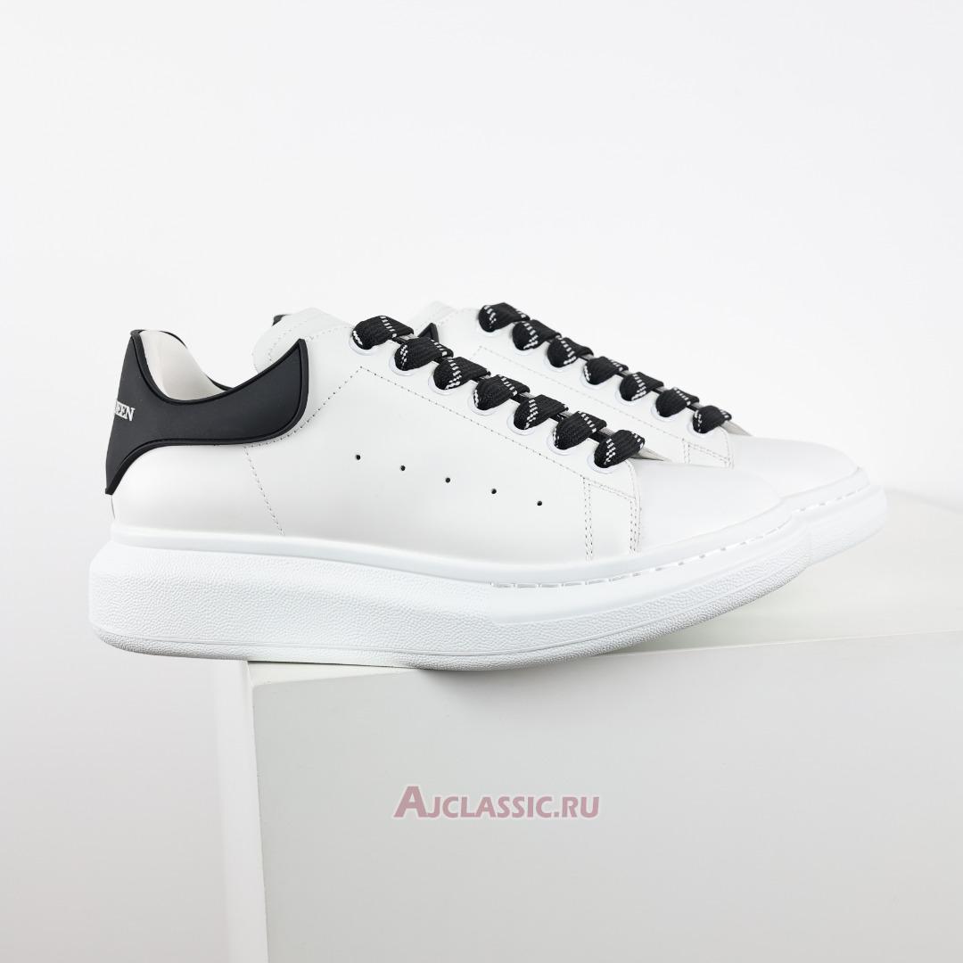 New Alexander McQueen Oversized Sneaker "White Black" 625156WHXMT9034 Shoes