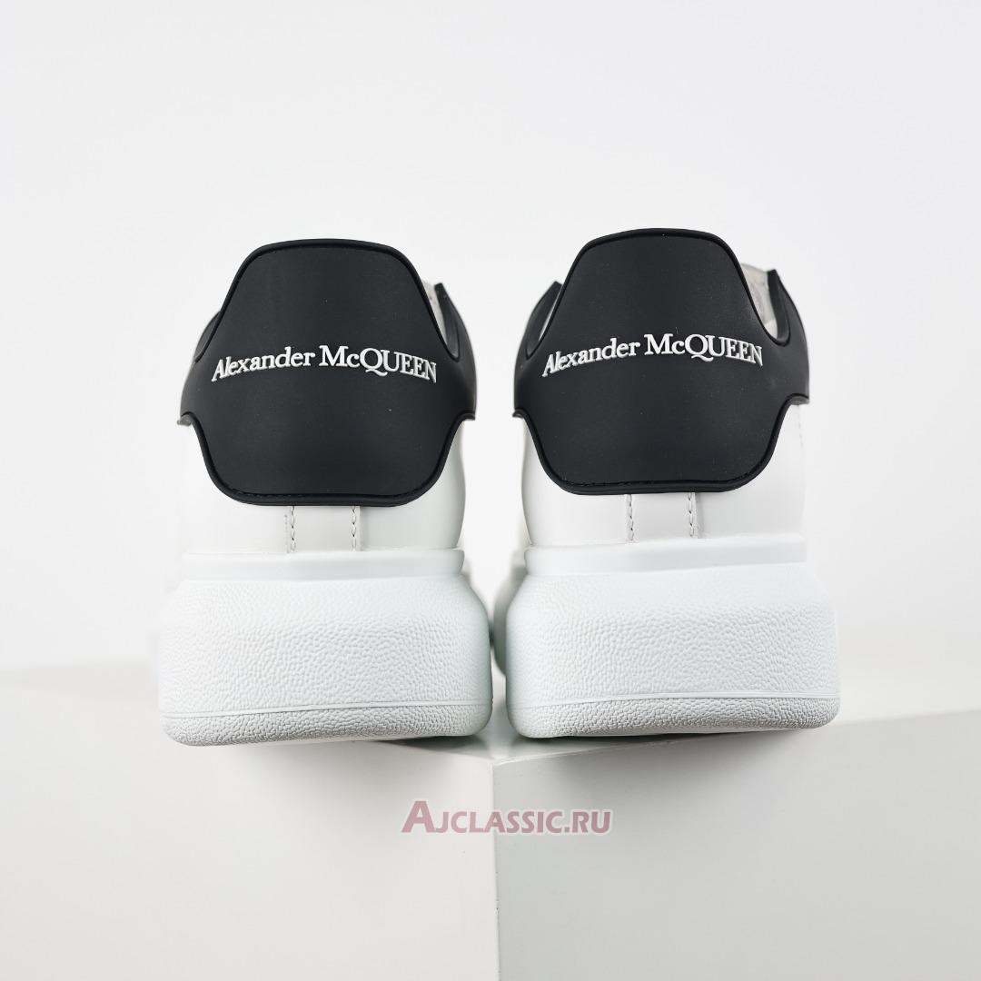 New Alexander McQueen Oversized Sneaker "White Black" 625156WHXMT9034 Shoes