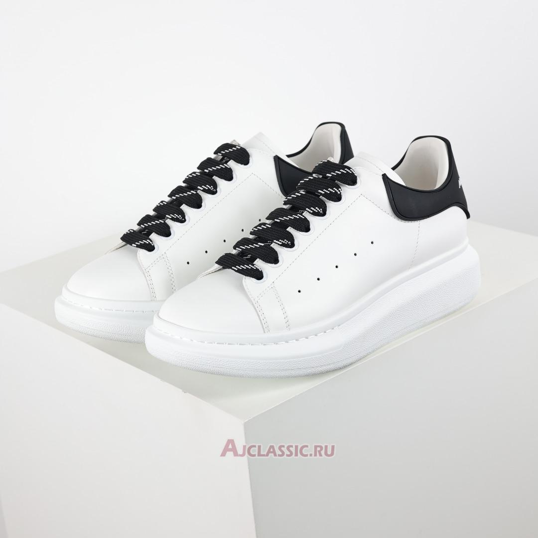 New Alexander McQueen Oversized Sneaker "White Black" 625156WHXMT9034 Shoes