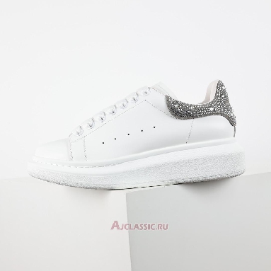 Buy Alexander McQueen Oversized Sneaker White Crystal Diamond White 612099WHX1Z9413-2 Quality Reps Replicas Shoes