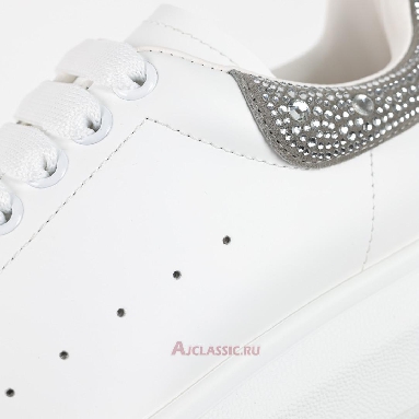 Buy Alexander McQueen Oversized Sneaker White Crystal Diamond White 612099WHX1Z9413-2 Quality Reps Replicas Shoes
