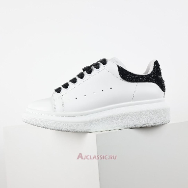 Buy Alexander McQueen Oversized Sneaker White Black Crystal White 662654WIA4U9581 Quality Reps Replicas Shoes