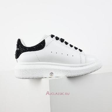 Buy Alexander McQueen Oversized Sneaker White Black Crystal White 662654WIA4U9581 Quality Reps Replicas Shoes