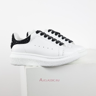 Buy Alexander McQueen Oversized Sneaker White Black Crystal White 662654WIA4U9581 Quality Reps Replicas Shoes