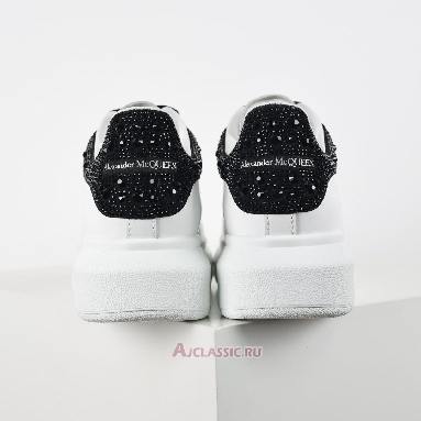 Buy Alexander McQueen Oversized Sneaker White Black Crystal White 662654WIA4U9581 Quality Reps Replicas Shoes