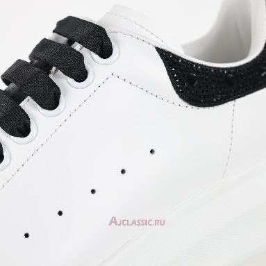Buy Alexander McQueen Oversized Sneaker White Black Crystal White 662654WIA4U9581 Quality Reps Replicas Shoes