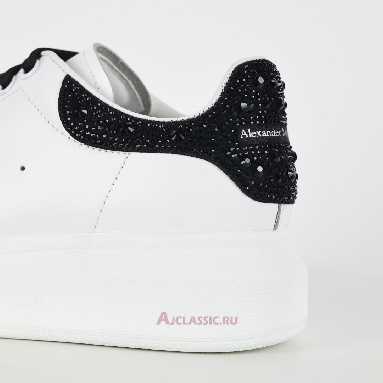 Buy Alexander McQueen Oversized Sneaker White Black Crystal White 662654WIA4U9581 Quality Reps Replicas Shoes